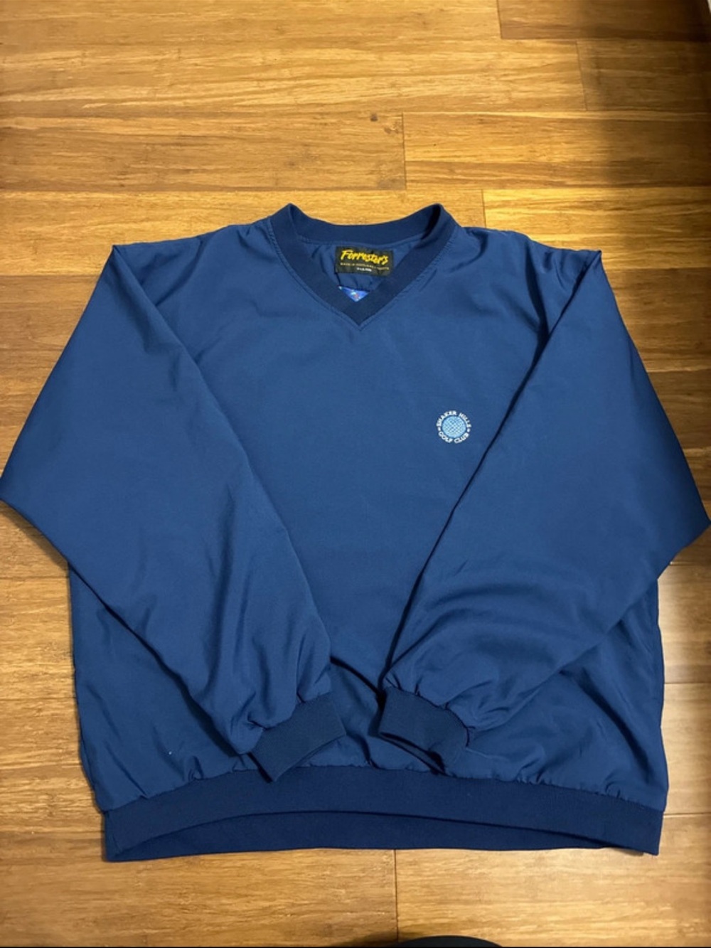 Navy V-Neck Men's Sweater